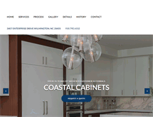 Tablet Screenshot of coastalcabinets.com